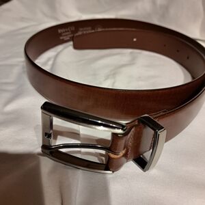 RW&CO. Classic Brown Leather Belt
